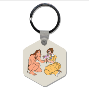 Sleutelhanger - Tarzan - Tarzan en Jane 1