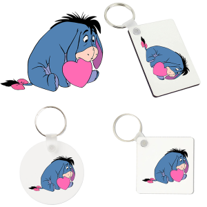 Sleutelhanger - Winnie de Poeh - Eeyore 2