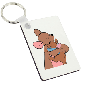 Sleutelhanger - Winnie de Poeh - Kanga en Roe 1