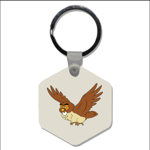 Sleutelhanger - Winnie de Poeh - Uil 1