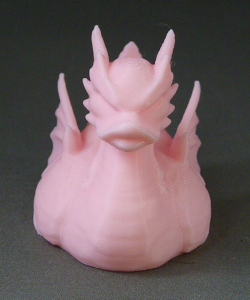 3D Prints - Draak Badeend 1 - Kersenroze (Sakura Pink)