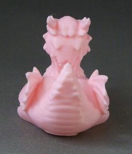 3D Prints - Draak Badeend 1 - Kersenroze (Sakura Pink)