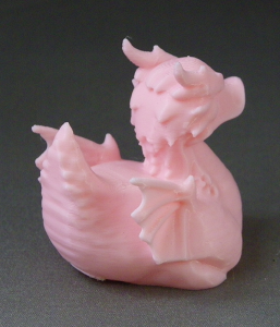 3D Prints - Draak Badeend 1 - Kersenroze (Sakura Pink)