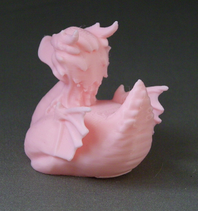 3D Prints - Draak Badeend 1 - Kersenroze (Sakura Pink)