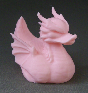 3D Prints - Draak Badeend 1 - Kersenroze (Sakura Pink)