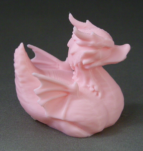 3D Prints - Draak Badeend 1 - Kersenroze (Sakura Pink)