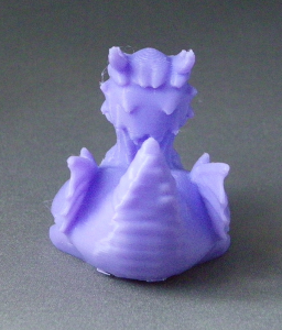 3D Prints - Draak Badeend 1 - Paars (Purple)