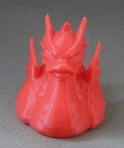 3D Prints - Draak Badeend 1 - Rood (Red)