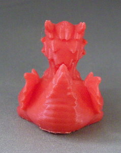 3D Prints - Draak Badeend 1 - Rood (Red)