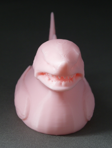 3D Prints - Haai Badeend 1 - Kersenroze (Sakura Pink)