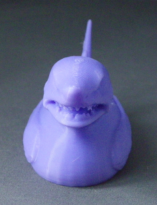 3D Prints - Haai Badeend 1 - Paars (Purple)