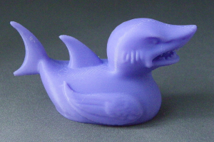 3D Prints - Haai Badeend 1 - Paars (Purple)