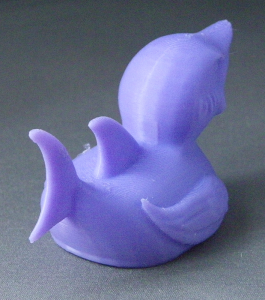 3D Prints - Haai Badeend 1 - Paars (Purple)