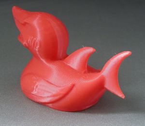 3D Prints - Haai Badeend 1 - Rood (Red)
