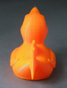 3D Prints - Haai Badeend 1 - Zonnig Oranje (Sunny Orange)