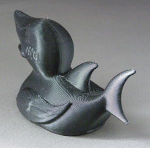 3D Prints - Haai Badeend 1 - Zwart (Black)