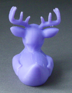 3D Prints - Hert Badeend 1 - Paars (Purple)