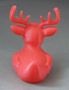 3D Prints - Hert Badeend 1 - Rood (Red)