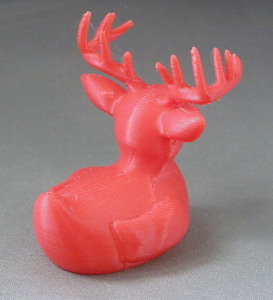 3D Prints - Hert Badeend 1 - Rood (Red)