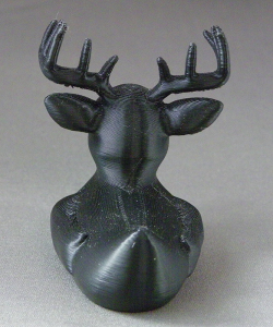 3D Prints - Hert Badeend 1 - Zwart (Black)
