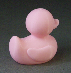 3D Prints - Normale Badeend 1 - Kersenroze (Sakura Pink)
