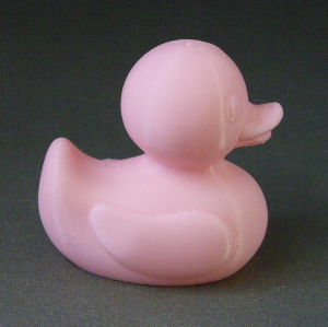 3D Prints - Normale Badeend 1 - Kersenroze (Sakura Pink)