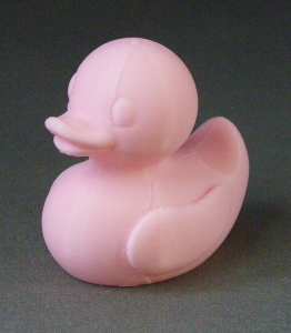 3D Prints - Normale Badeend 1 - Kersenroze (Sakura Pink)