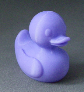 3D Prints - Normale Badeend 1 - Paars (Purple)