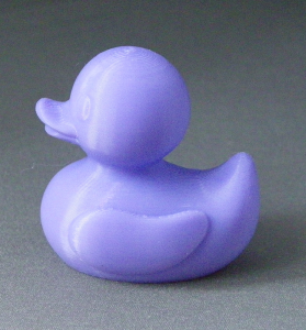 3D Prints - Normale Badeend 1 - Paars (Purple)