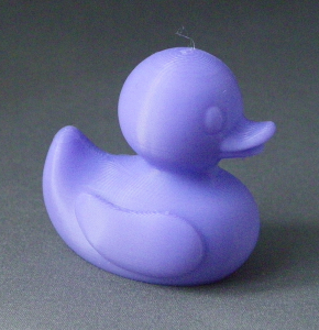 3D Prints - Normale Badeend 1 - Paars (Purple)