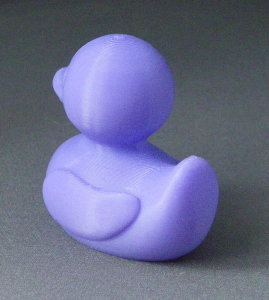 3D Prints - Normale Badeend 1 - Paars (Purple)