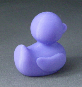 3D Prints - Normale Badeend 1 - Paars (Purple)