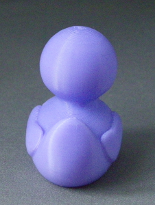 3D Prints - Normale Badeend 1 - Paars (Purple)