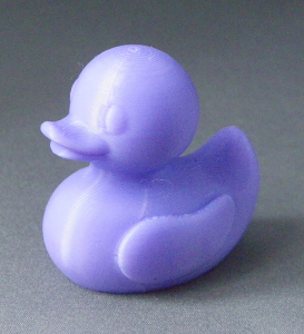 3D Prints - Normale Badeend 1 - Paars (Purple)