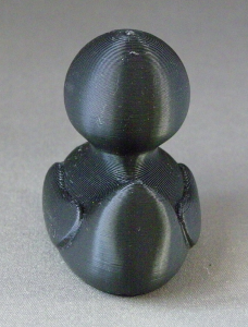 3D Prints - Normale Badeend 1 - Zwart (Black)