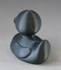 3D Prints - Normale Badeend 1 - Zwart (Black)