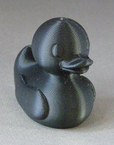 3D Prints - Normale Badeend 1 - Zwart (Black)
