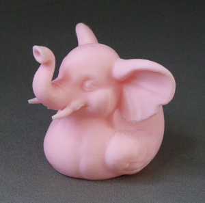 3D Prints - Olifant Badeend 1 - Kersenroze (Sakura Pink)