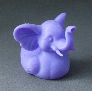3D Prints - Olifant Badeend 1 - Paars (Purple)