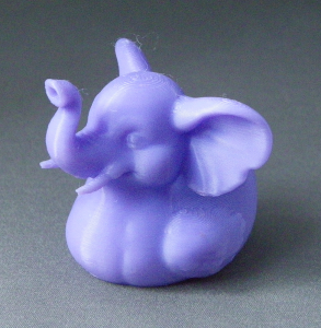 3D Prints - Olifant Badeend 1 - Paars (Purple)