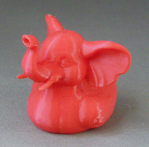 3D Prints - Olifant Badeend 1 - Rood (Red)
