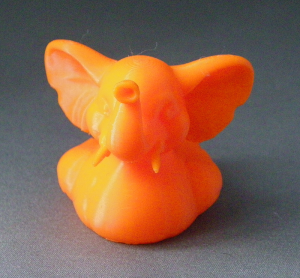 3D Prints - Olifant Badeend 1 - Zonnig Oranje (Sunny Orange)
