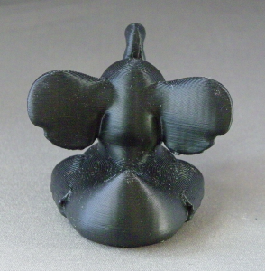 3D Prints - Olifant Badeend 1 - Zwart (Black)