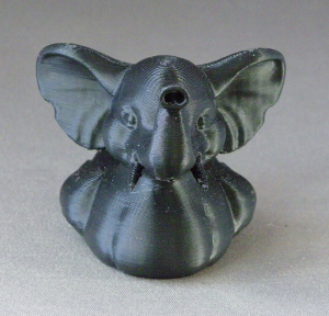 3D Prints - Olifant Badeend 1 - Zwart (Black)
