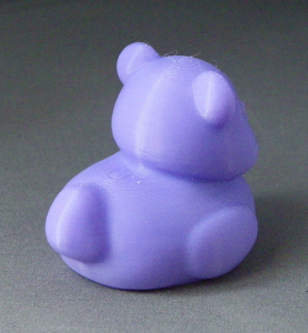 3D Prints - Panda Badeend 1 - Paars (Purple)