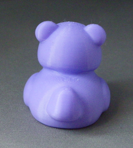 3D Prints - Panda Badeend 1 - Paars (Purple)