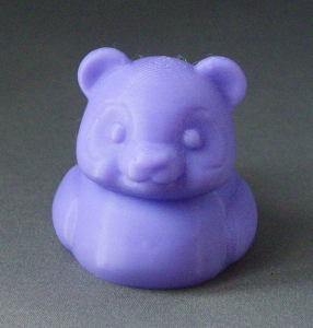 3D Prints - Panda Badeend 1 - Paars (Purple)
