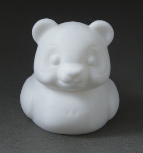 3D Prints - Panda Badeend 1 - Wit (White)