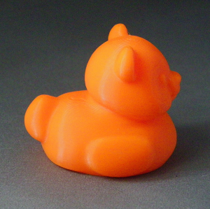 3D Prints - Panda Badeend 1 - Zonnig Oranje (Sunny Orange)