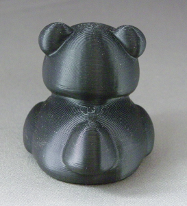 3D Prints - Panda Badeend 1 - Zwart (Black)